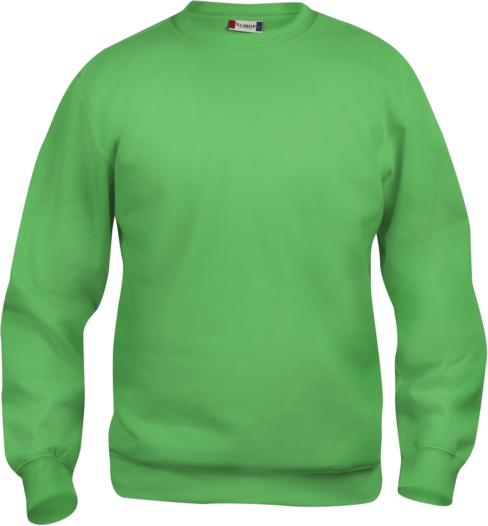 Sweatshirt Basic Roundneck, apfelgrün, Gr. 3XL 