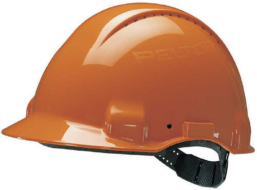 3M™ G3000 Schutzhelm, belüftet, Uvicator, Pinlock, Kunststoffschweißband, orange 