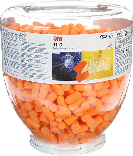 3M™ Gehörschutzstöpsel 1100B, Refill mit 500 Paar 