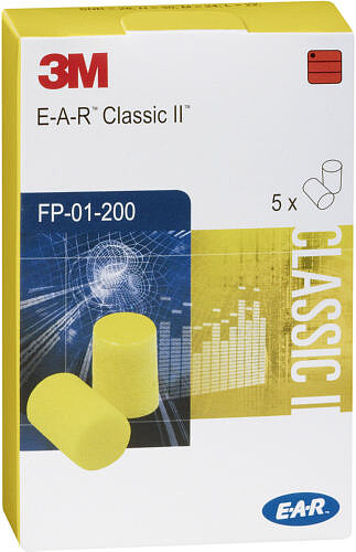 3M™ Gehörschutzstöpsel E-A-R™ CLASSIC™ II, 5 Paar 