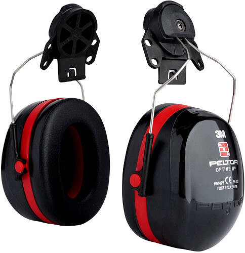 3M™ Kapselgehörschutz Peltor™ Optime™ III mit Helmbefestigung