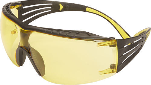 3M™ Schutzbrille SecureFit™ 400X, PC, gelb, SGAF, gelb/​schwarz