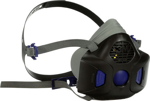 3M™ Secure Click™ Halbmaske mit Sprechmembran HF-​801SD, Gr. S