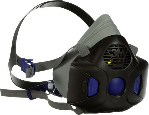 3M™ Secure Click™ Halbmaske mit Sprechmembran HF-​802SD, Gr. L