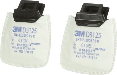 3M™ Secure Click™ Partikelfilter D3125 P2 R 