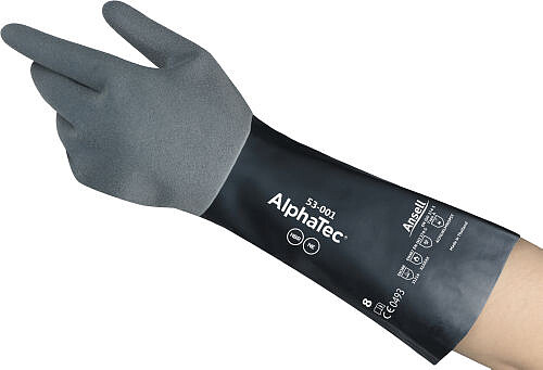 Chemikalienschutzhandschuh AlphaTec® 53-​001, Gr. 7