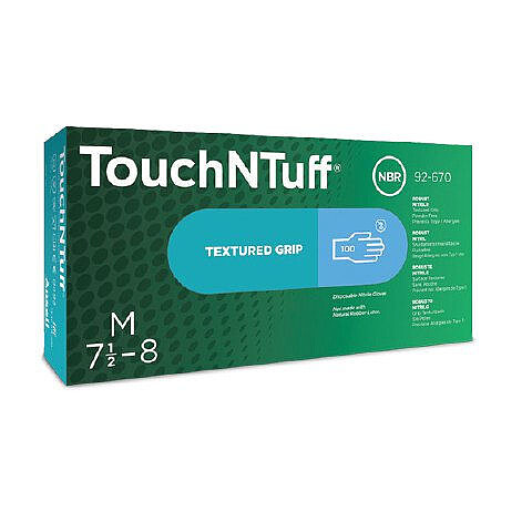 Chemikalienschutzhandschuh TouchNTuff® 92-​670, Gr. 7,​5-8