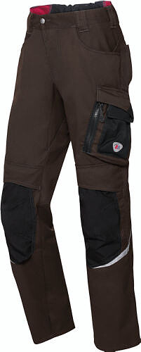 BP® Arbeitshose 1998 570, braun/schwarz, lang, Gr. 54 
