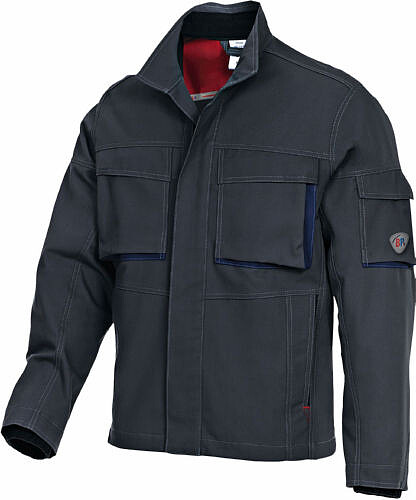 BP® Arbeitsjacke 1795 720 56, anthrazit/nachtblau, normal, Gr. 48/50 