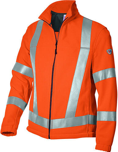 BP® Fleecejacke 2025 628 85, warnorange, Gr. 2XL 