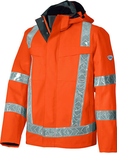 BP® Wetterschutzjacke 2030 880 85, warnorange, Gr. 3XL 