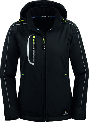 Softshell-​Jacke MARYLAND, schwarz, Gr. 38 