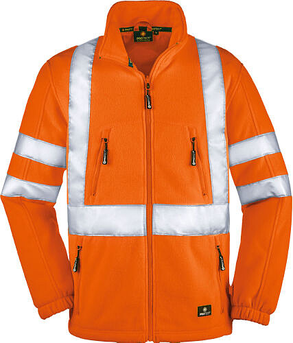 Warnschutz-Fleecejacke SEATTLE, warnorange, Gr. L 