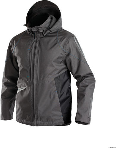 DASSY® Arbeitsjacke Hyper, anthrazitgrau/schwarz, Gr. L 