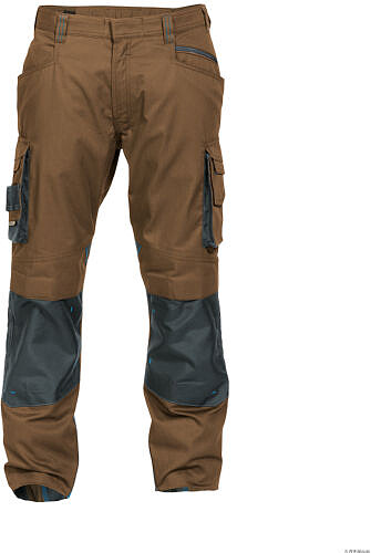 DASSY® Bundhose Nova, lehmbraun/anthrazitgrau, Gr. 54 