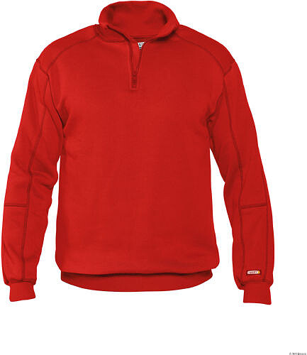 DASSY® Sweatshirt Filix, rot, Gr. 2XL 