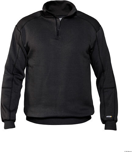 DASSY® Sweatshirt Filix, schwary, Gr. XL