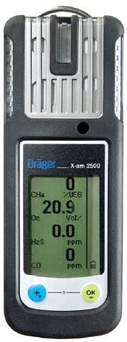 Dräger Mehrgasmessgerät X-am® 2500 Ex, O2 