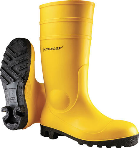 Dunlop Sicherheitsstiefel Protomastor full safety, gelb/schwarz (S5), Gr. 38 
