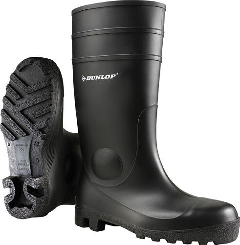 Dunlop Sicherheitsstiefel Protomastor full safety, schwarz/schwarz (S5), Gr. 42 