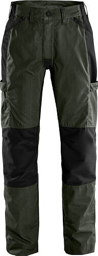 Allrounder Stretch-Hose, Damen 2541 LWR, army grün/schwarz, Gr. 32 