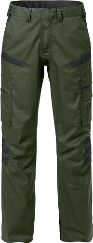 Damenhose 2554 STFP, army grün/​schwarz, Gr. 34