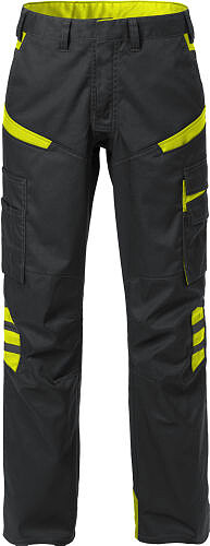 Damenhose 2554 STFP, schwarz/gelb, Gr. 44 