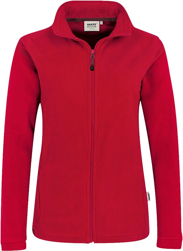 Damen Fleecejacke Delta 240, rot, Gr. 4XL