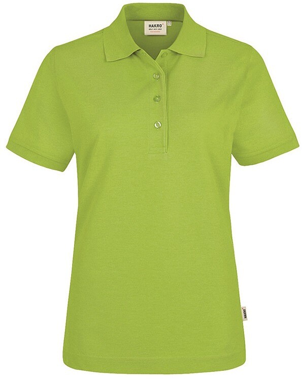 Damen-Poloshirt Mikralinar® 216, kiwi, Gr. S 