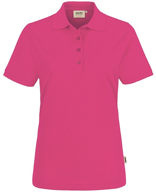 Damen-Poloshirt Mikralinar® 216, magenta, Gr. S 