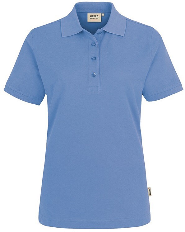 Damen-Poloshirt Mikralinar® 216, malibu-blue, Gr. S 