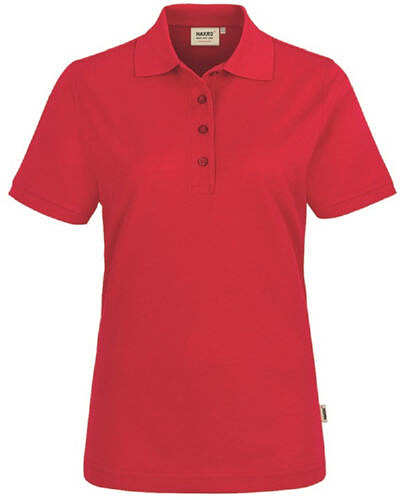 Damen-Poloshirt Mikralinar® 216, rot, Gr. 2XL 