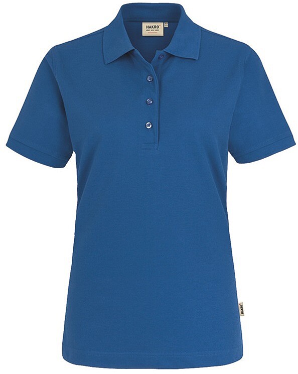 Damen-Poloshirt Mikralinar® 216, royalblau, Gr. 5XL 