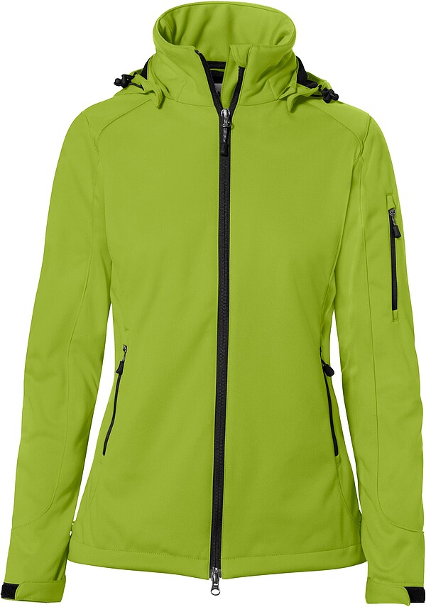 Damen Softshelljacke Alberta 248, kiwi, Gr. XS