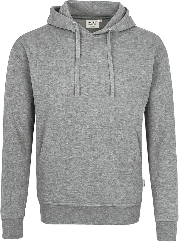 Kapuzen-Sweatshirt Premium, grau meliert, Gr. 2XL 