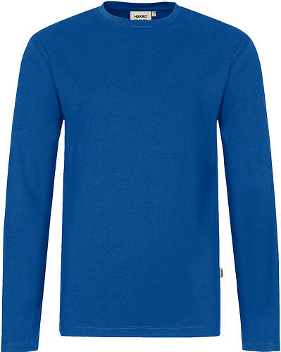 Longsleeve Mikralinar® 279, royalblau, Gr. M