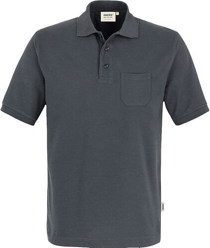 Pocket-​Poloshirt Mikralinar® 812, anthrazit, Gr. …