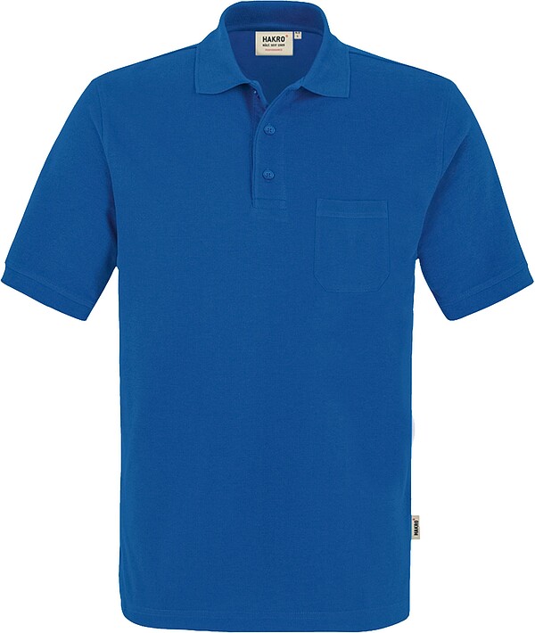 Pocket-Poloshirt Mikralinar® 812, royalblau, Gr. 5XL 