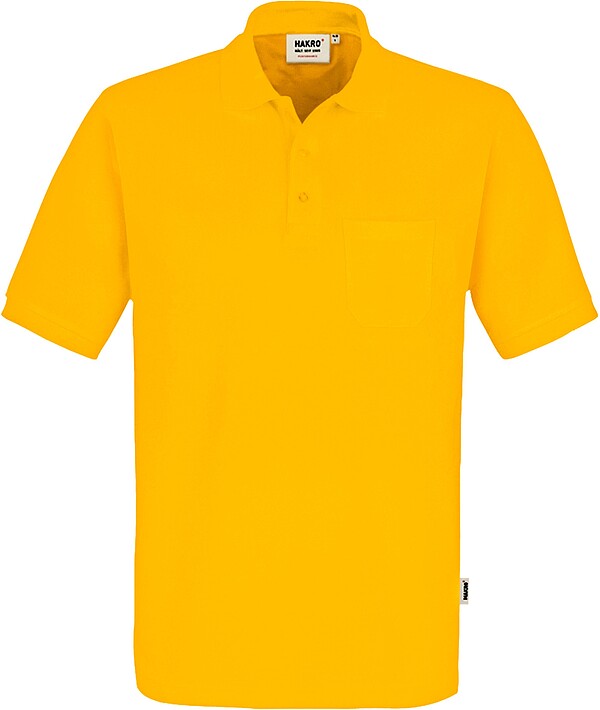 Pocket-​Poloshirt Mikralinar® 812, sonne, Gr. S