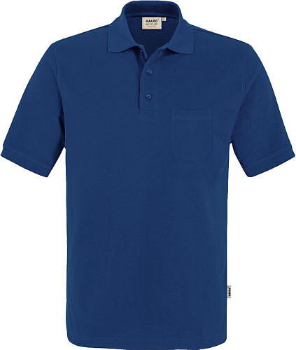 Pocket-Poloshirt Mikralinar® 812, ultramarinblau, Gr. 5XL 