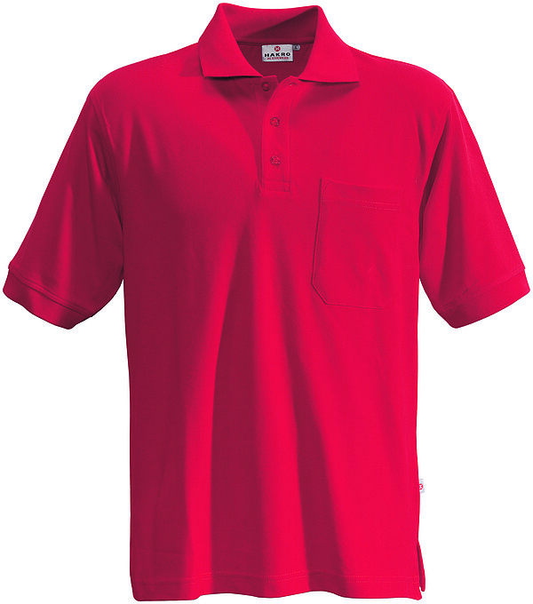 Pocket-Poloshirt Top, rot, Gr. 3XL 
