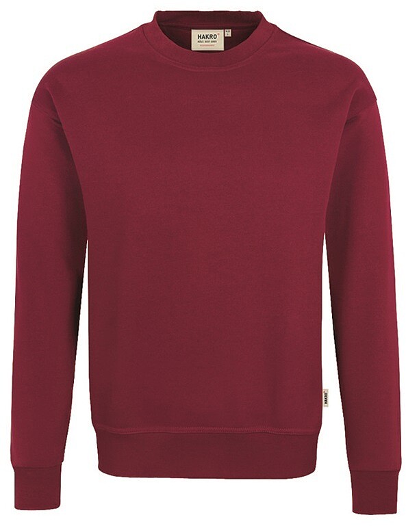 Sweatshirt Mikralinar® 475, weinrot, Gr. 2XL 