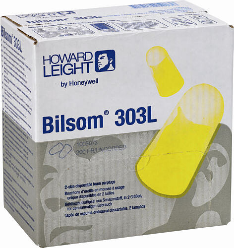 Gehörschutzstöpsel Bilsom303®, Gr. L, 200 Paar (1 Pr pro Beutel) 