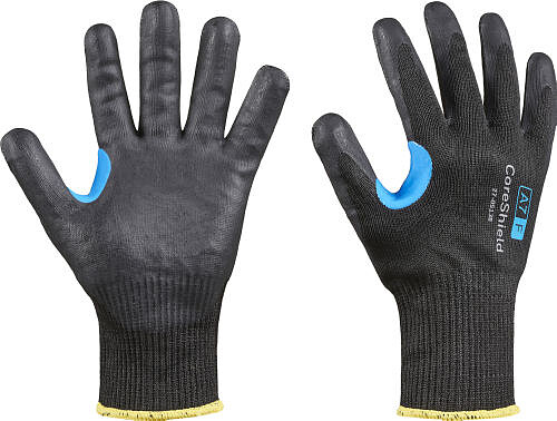 Schnittschutzhandschuh CoreShield™ 13G BLACK MF A7/F, Gr. 9 