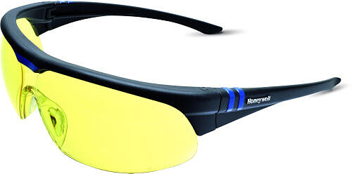 Schutzbrille Millennia® 2G, PC, gelb, FB, schwarz/blau 