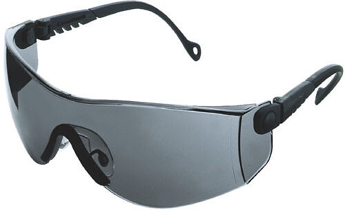 Schutzbrille Op-Tema™, PC, grau, FB, schwarz 