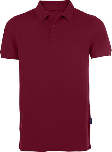 Herren Heavy Poloshirt, bordeaux/burgundy, Gr. 3XL 