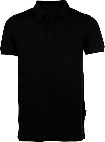 Herren Heavy Poloshirt, schwarz, Gr. 3XL 