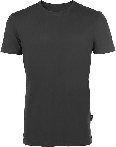 Herren Luxury Roundneck T-​Shirt, dunkelgrau, Gr. 2XL