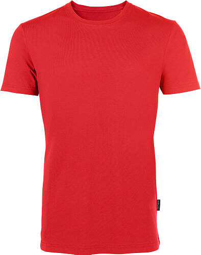 Herren Luxury Roundneck T-Shirt, rot, Gr. 3XL 